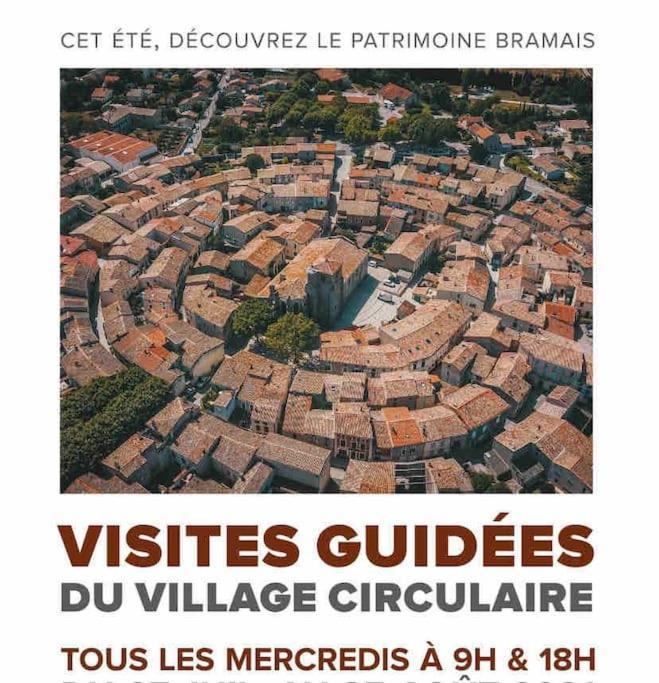 Maison Climatisee Avec Stationnement Et Wifi Bram ภายนอก รูปภาพ